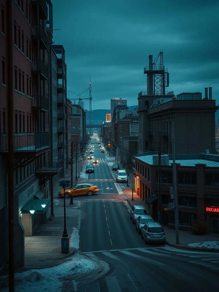 A professional, wide-angle documentary shot of Quebec City i